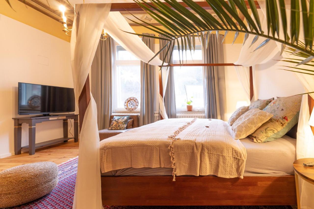 Zentral In Coburg: Exklusive Stadtwohnung - Ideal Fuer Gruppen 外观 照片