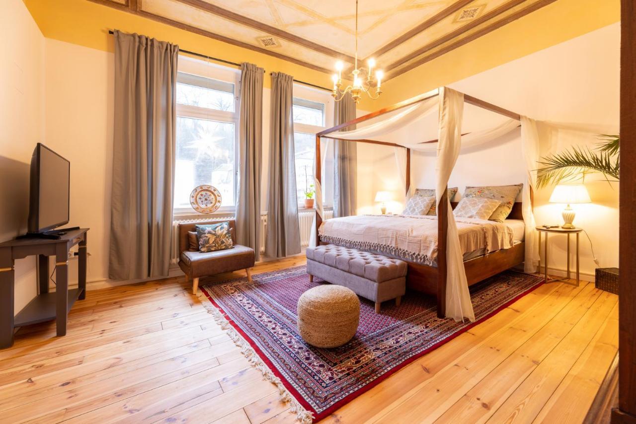 Zentral In Coburg: Exklusive Stadtwohnung - Ideal Fuer Gruppen 外观 照片