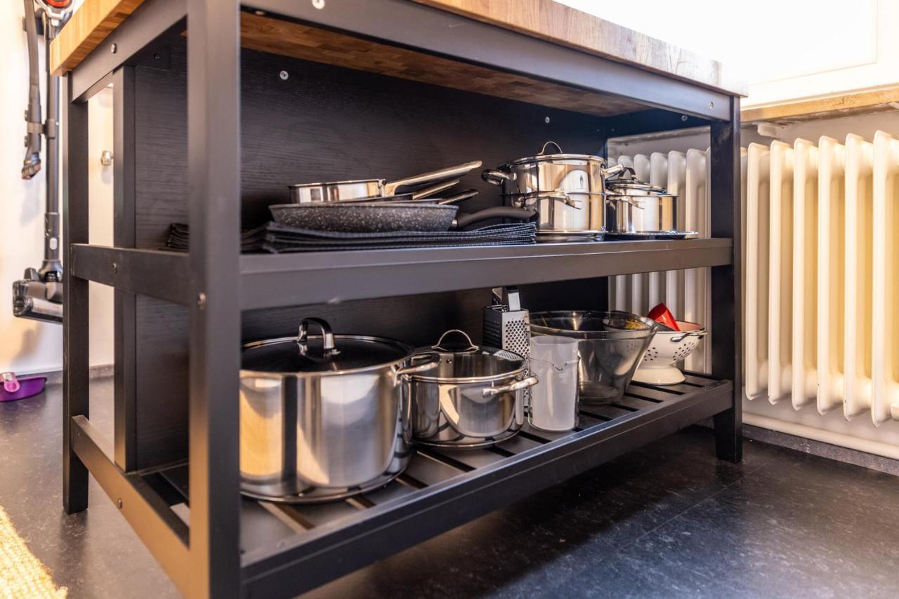 Zentral In Coburg: Exklusive Stadtwohnung - Ideal Fuer Gruppen 外观 照片