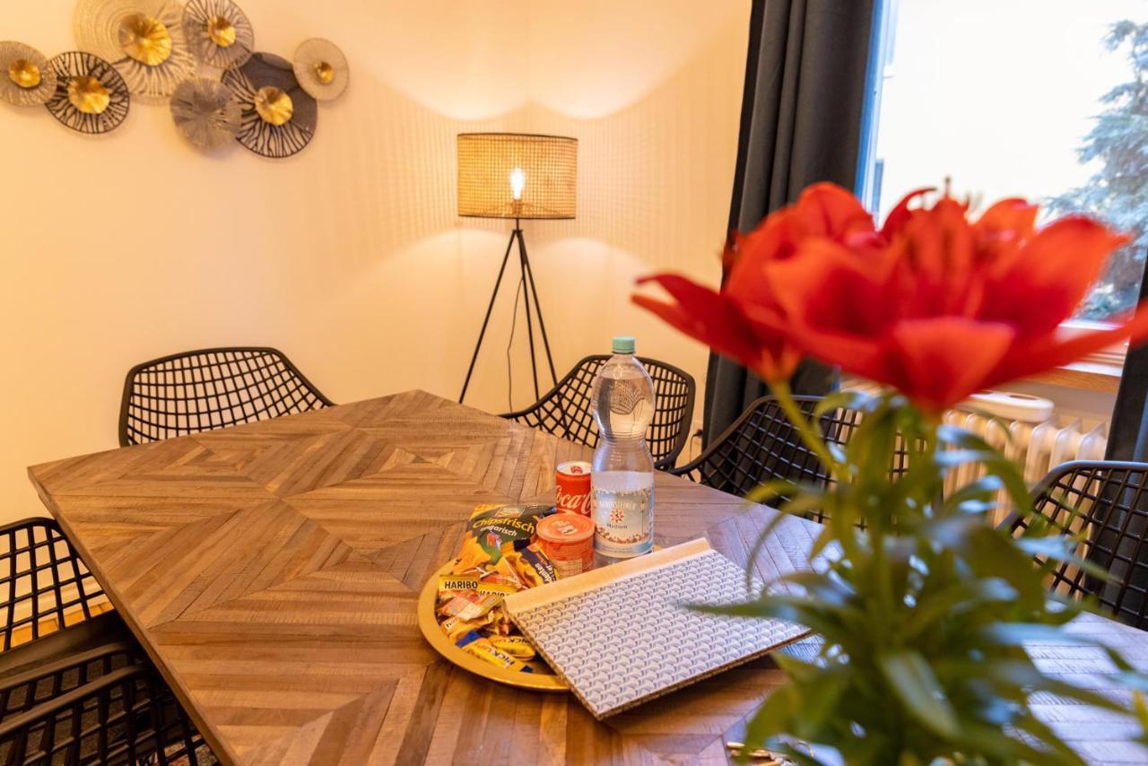 Zentral In Coburg: Exklusive Stadtwohnung - Ideal Fuer Gruppen 外观 照片