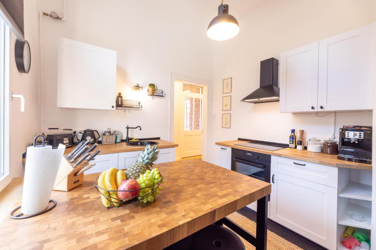 Zentral In Coburg: Exklusive Stadtwohnung - Ideal Fuer Gruppen 外观 照片